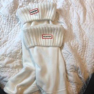 White hunter boots socks for @abby4427